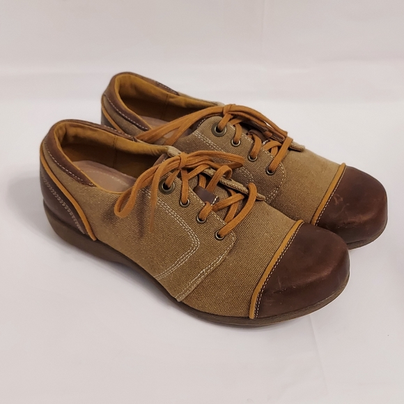 Rocky 4EurSole Rococo Low Wedge Lacer Shoe - Picture 1 of 6